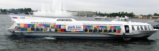 реклама на водном транспорте
